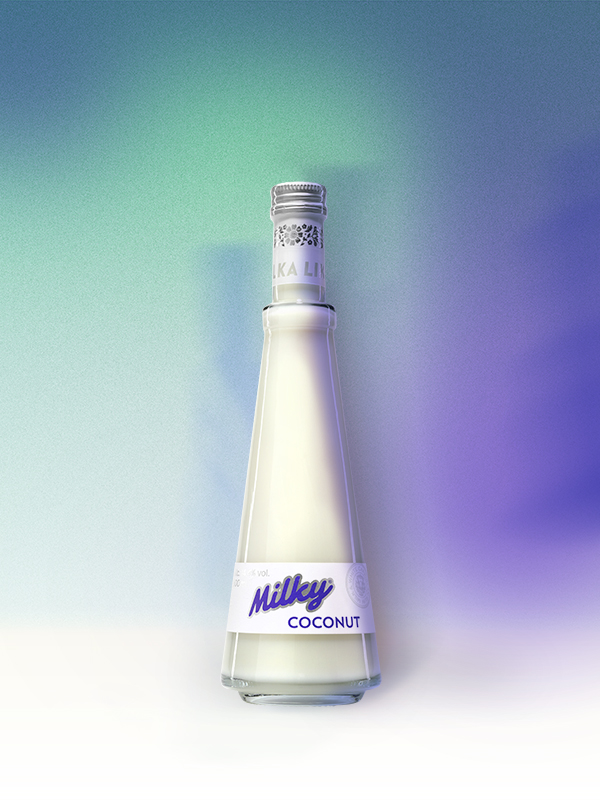 Kokosový alkoholický nápoj  – Milky Coconut 0,5 L