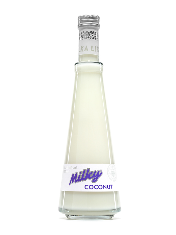 Kokosový alkoholický nápoj – Milky Coconut 0,5 L