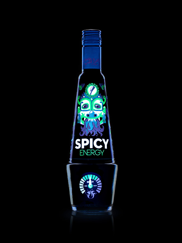 Spicy Energy 0,5 L – alkoholický nápoj s chilli