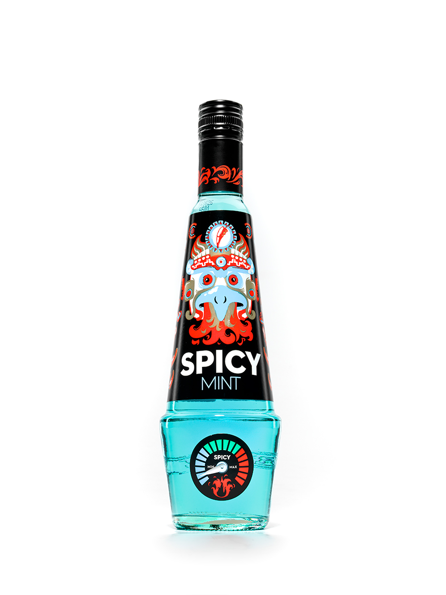 Mátový alkoholický nápoj – Spicy Mint 0,5 L