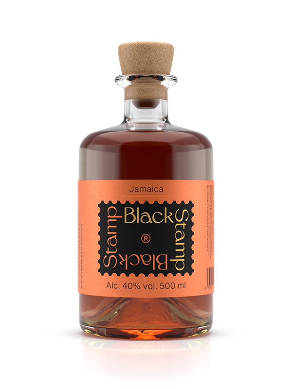 Black Stamp Original 40% 0,5 l s blendovaným jamajským rumem