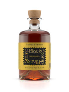 Banánový rumový elixír – Black Stamp Bananas 34% 0,5 l