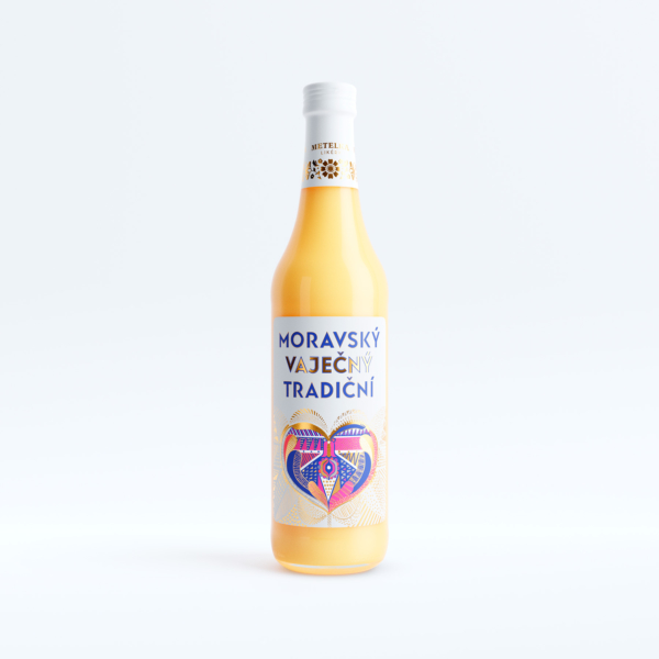 Dárkový alkohol Moravské TRIO: Vaječný Tradiční